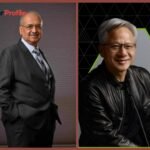 Dilip Shanghvi and Jensen Huang